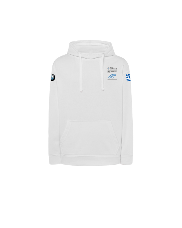 BMW Riders Club Hoody White